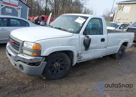 2006 GMC Sierra 1500 Work Truck z USA, uszkodzony, nr VIN 1GTEC14VX6E201229